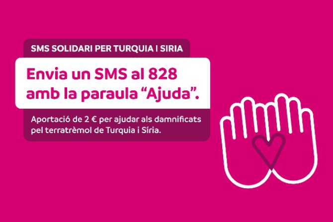 Andorra Telecom per Turquia i Síria