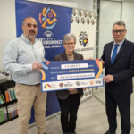 Entrega de la recaptació del FIBA EuroBasket U18-W
